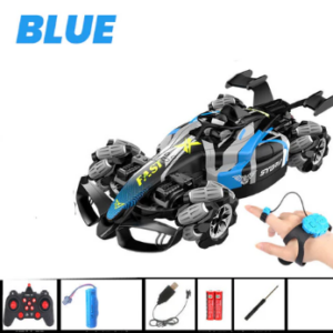 Childrens RC Rechargeable Stunt Drifting Car Set