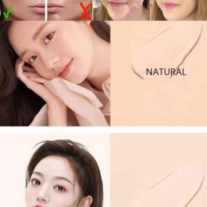 2-in-1 Double Layer Powder Foundation & Cushion Foundation