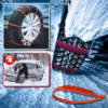 Universal Reusable Anti-skid Nylon Tire Chains