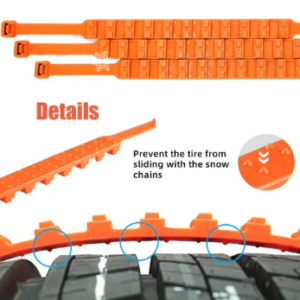 Universal Reusable Anti-skid Nylon Tire Chains