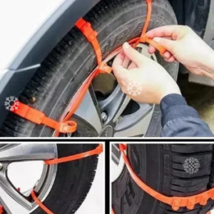 Universal Reusable Anti-skid Nylon Tire Chains