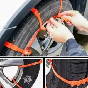 Universal Reusable Anti-skid Nylon Tire Chains