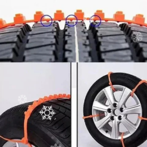 Universal Reusable Anti-skid Nylon Tire Chains