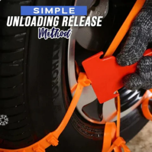 Universal Reusable Anti-skid Nylon Tire Chains