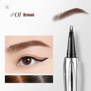 2025 Upgraded Natural Waterproof Eyebrow Pen with Microfine Tip