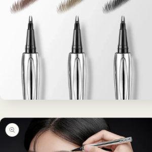 2025 Upgraded Natural Waterproof Eyebrow Pen with Microfine Tip