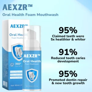 AEXZR™ Oral Health Foam Mouthwash