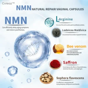 Cvreoz® Bee Venom NMN Natural Vaginal Repair Capsules