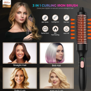 3 in 1 Thermal Brush 32mm Curling Brush