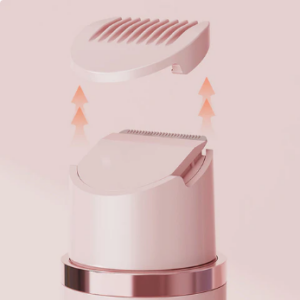 Painless universal electric shaver with double head