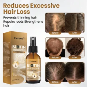 CVREOZ™ Biotin Hair Growth Premium Serum – Proven and Tested by Experts!